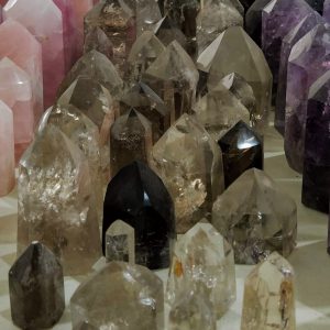 Smoky Quartz Points