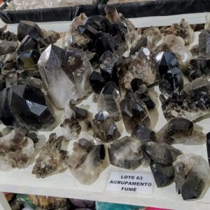 Smoky Quartz Clusters